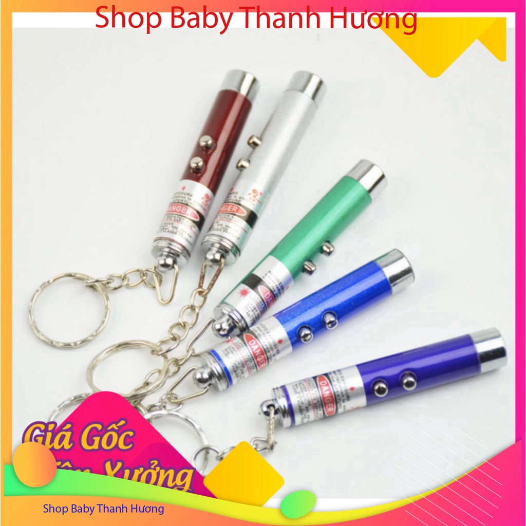 Đèn Laser  LED thắp sáng đồ giải trí cho mèo kèm pin giá siêu rẻ