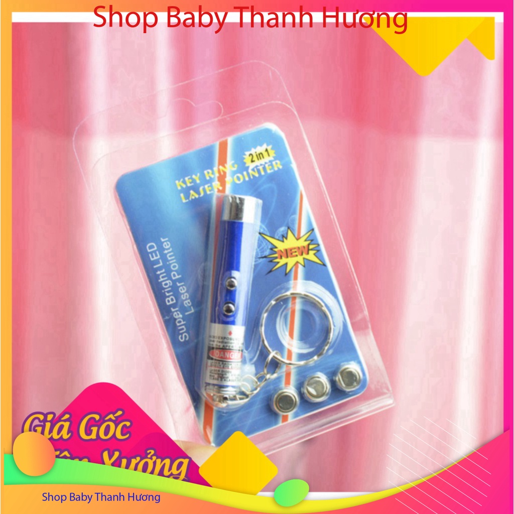 Đèn Laser  LED thắp sáng đồ giải trí cho mèo kèm pin giá siêu rẻ