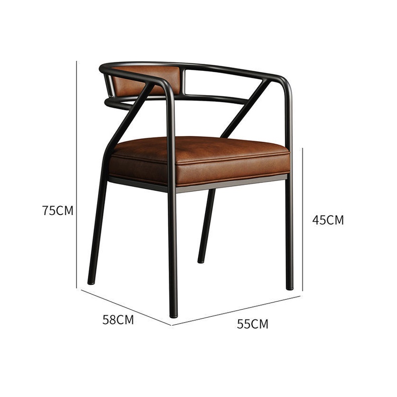 ⊙Ghế Cafe Sắt, Ghế Ngoài Trời Bắc Âu