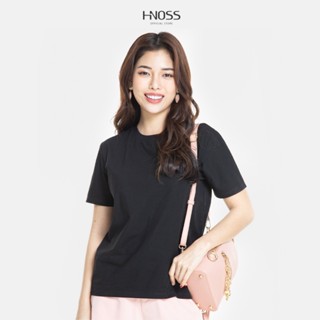 Áo Thun Trơn Nữ Thời Trang HNOSS Tay Ngắn Cổ Tròn BAC12101063