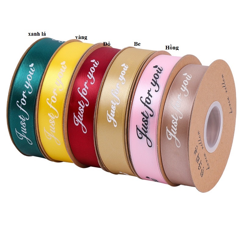 Ruy Băng lụa in chữ sang trọng