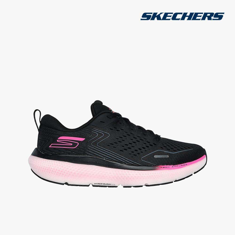 SKECHERS - Giày chạy bộ nữ cổ thấp Go Run Ride 11 172079-BKPK