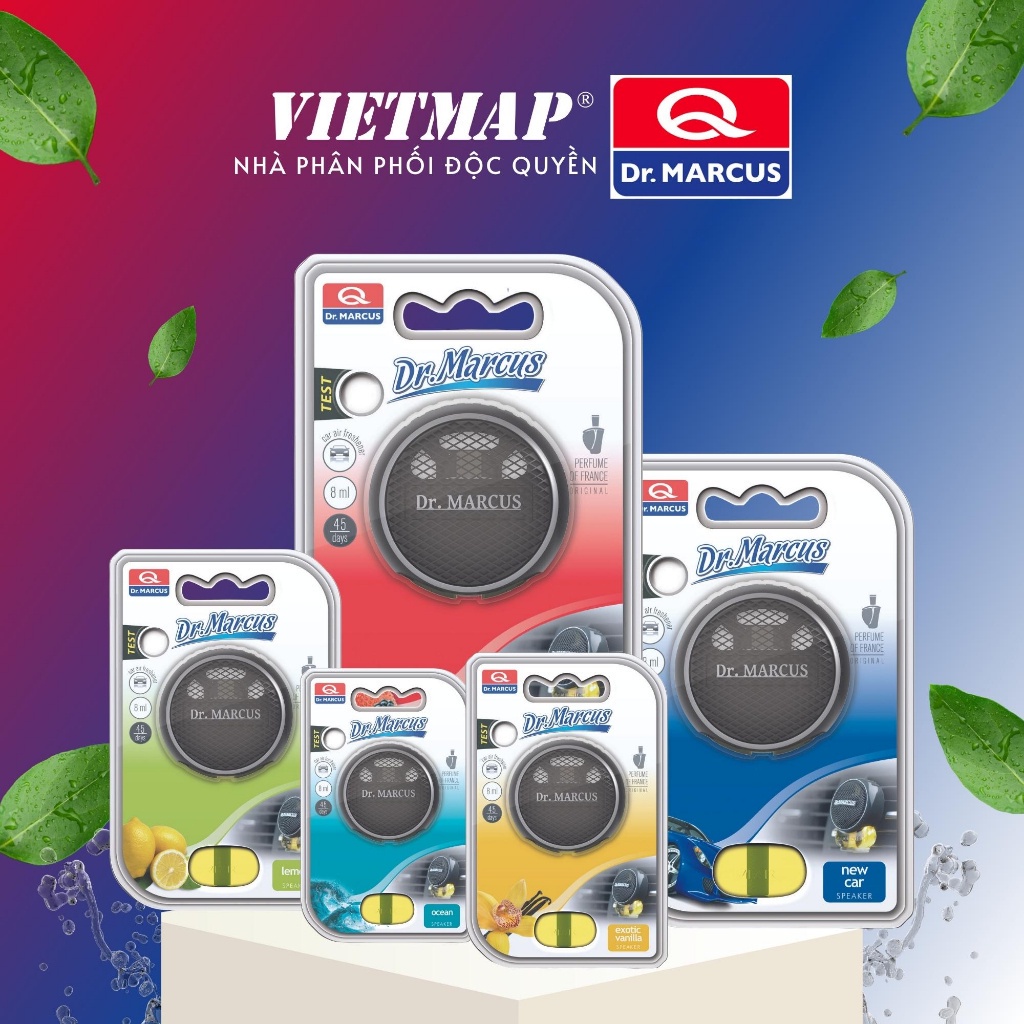 Nước Hoa Kẹp Cửa Gió Hình Loa Dr. Marcus Speaker - Vietmap phân phối độc quyền