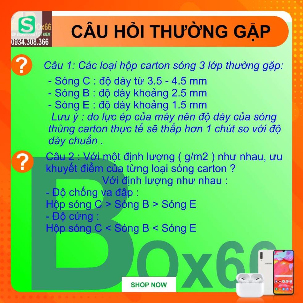 Hộp  Carton đóng hàng , Hộp Carton,Thùng Carton Giấy Đóng Gói Hàng Cỡ Trung Nhiều Kích Thước Nhận Hàng Ngay