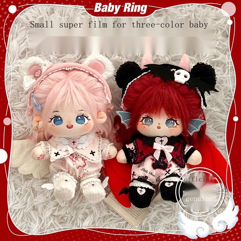 Búp Bê Em Bé Bằng cotton 20cm Dễ Thương Dùng Làm Đạo Cụ Chụp Ảnh