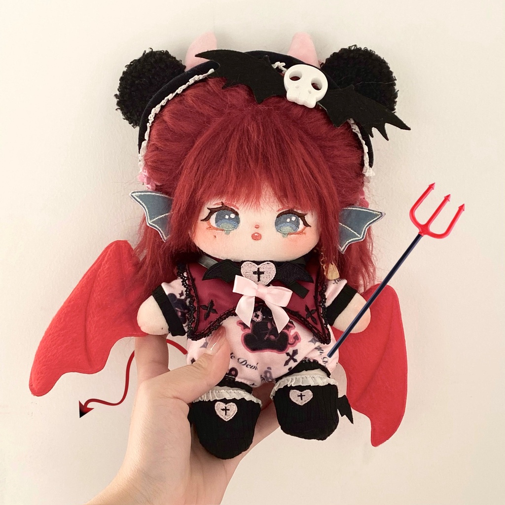 Búp Bê Em Bé Bằng cotton 20cm Dễ Thương Dùng Làm Đạo Cụ Chụp Ảnh