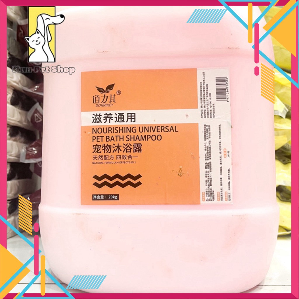 Chai chiết 100ml gội sữa tắm cho chó mèo Dorrikey