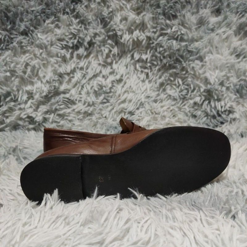 Giày si N08 tuyển Nhật phom Âu da thật size 235