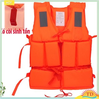 Áo phao cứ sinh có Còi Sinh Tồn, áo phao cứu hộ người lớn, trẻ em. Áo phao an toàn khi bơi