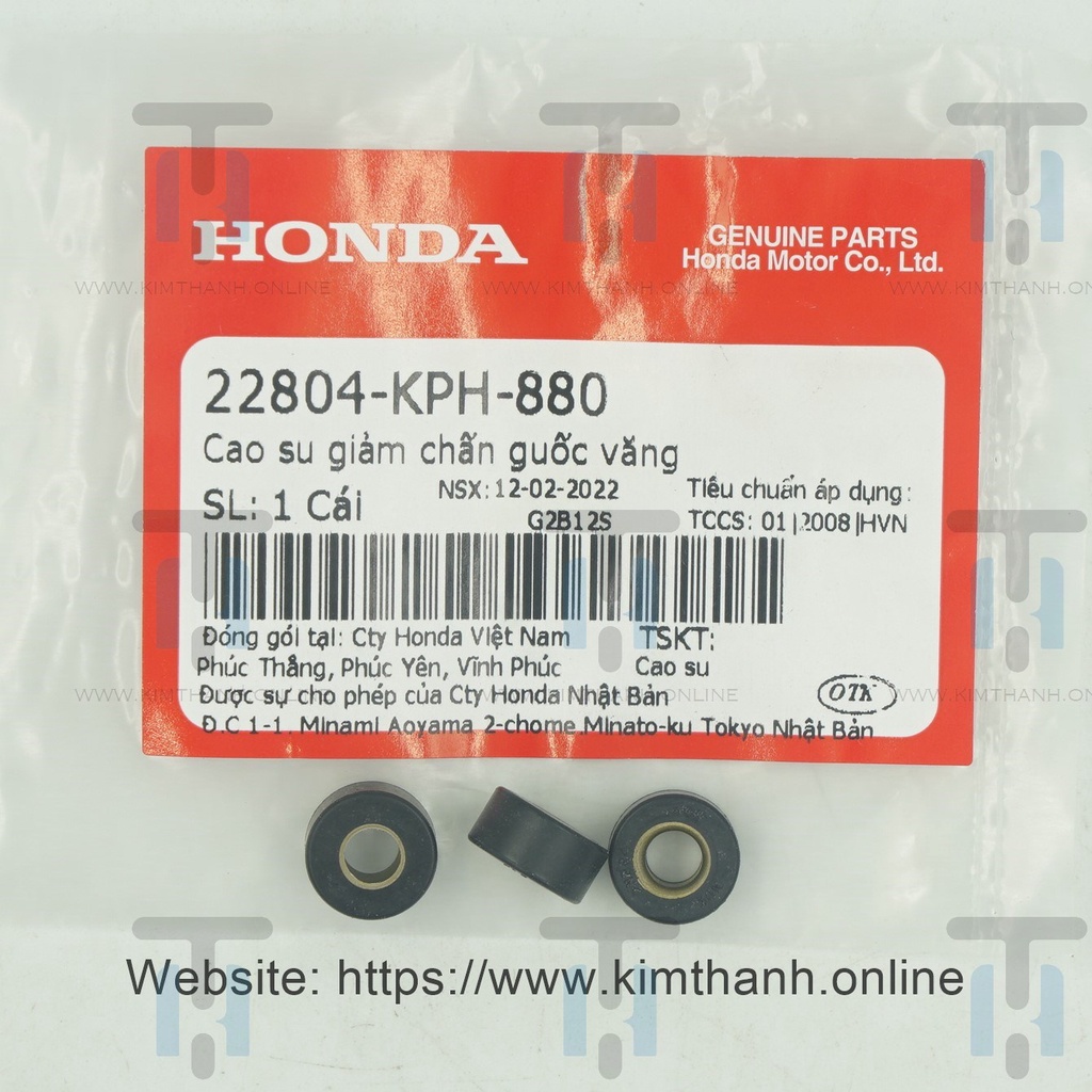 Cao su nồi sau SH Ý 2008 Honda VN _ 22804KPH880