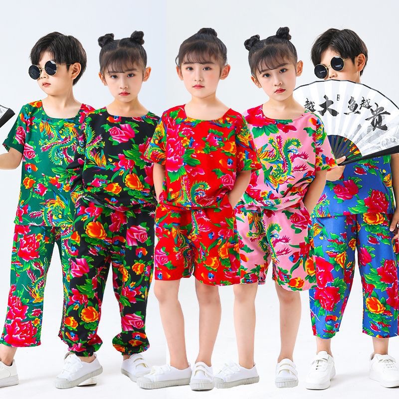 Bộ Đồ Ngắn Tay Họa Tiết Hoa Phong Cách Hip Hop Thời Trang Mùa Hè Cho Nam Và Nữ