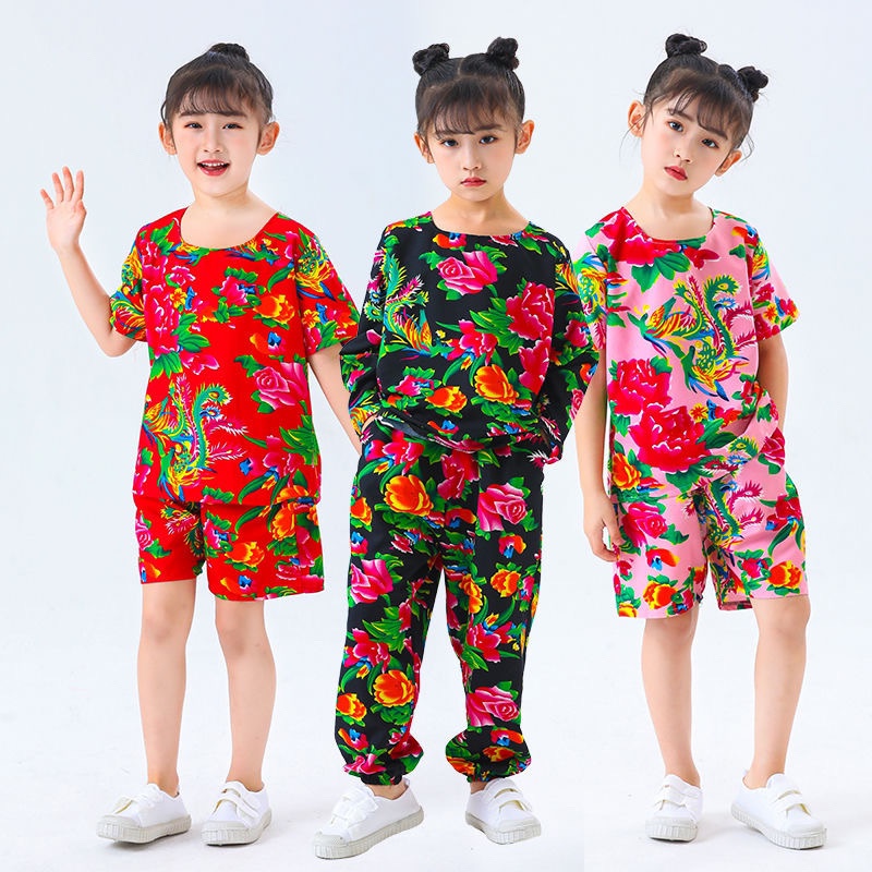 Bộ Đồ Ngắn Tay Họa Tiết Hoa Phong Cách Hip Hop Thời Trang Mùa Hè Cho Nam Và Nữ