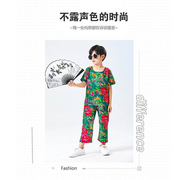 Bộ Đồ Ngắn Tay Họa Tiết Hoa Phong Cách Hip Hop Thời Trang Mùa Hè Cho Nam Và Nữ