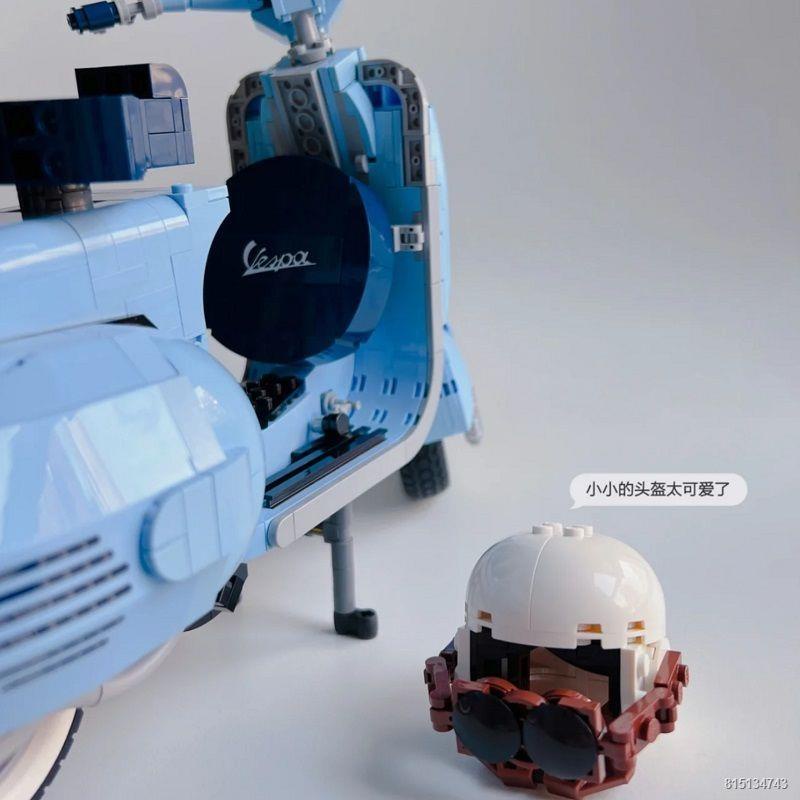 ﹍❣Xe mô tô bàn đạp cừu nhỏ lắp ráp các khối đồ chơi giáo dục quà tặng cho bé trai và trẻ sơ sinh