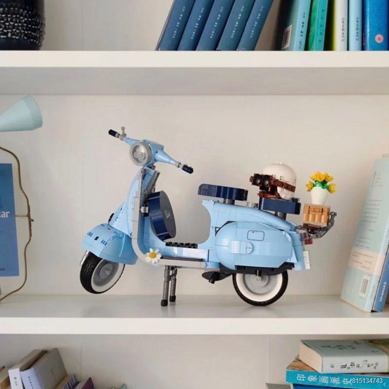 ﹍❣Xe mô tô bàn đạp cừu nhỏ lắp ráp các khối đồ chơi giáo dục quà tặng cho bé trai và trẻ sơ sinh