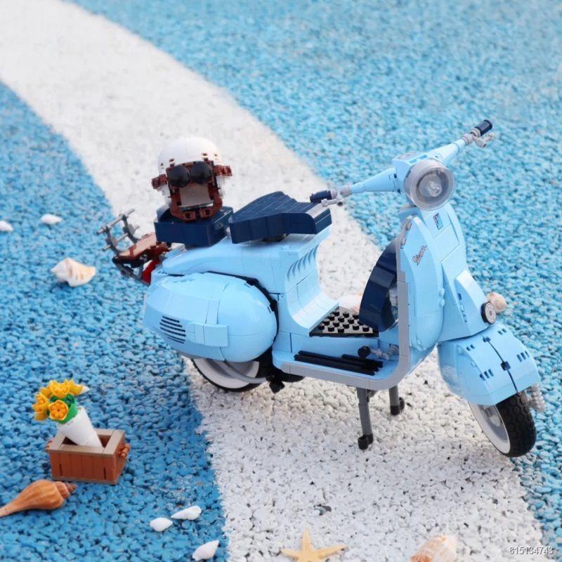 ﹍❣Xe mô tô bàn đạp cừu nhỏ lắp ráp các khối đồ chơi giáo dục quà tặng cho bé trai và trẻ sơ sinh