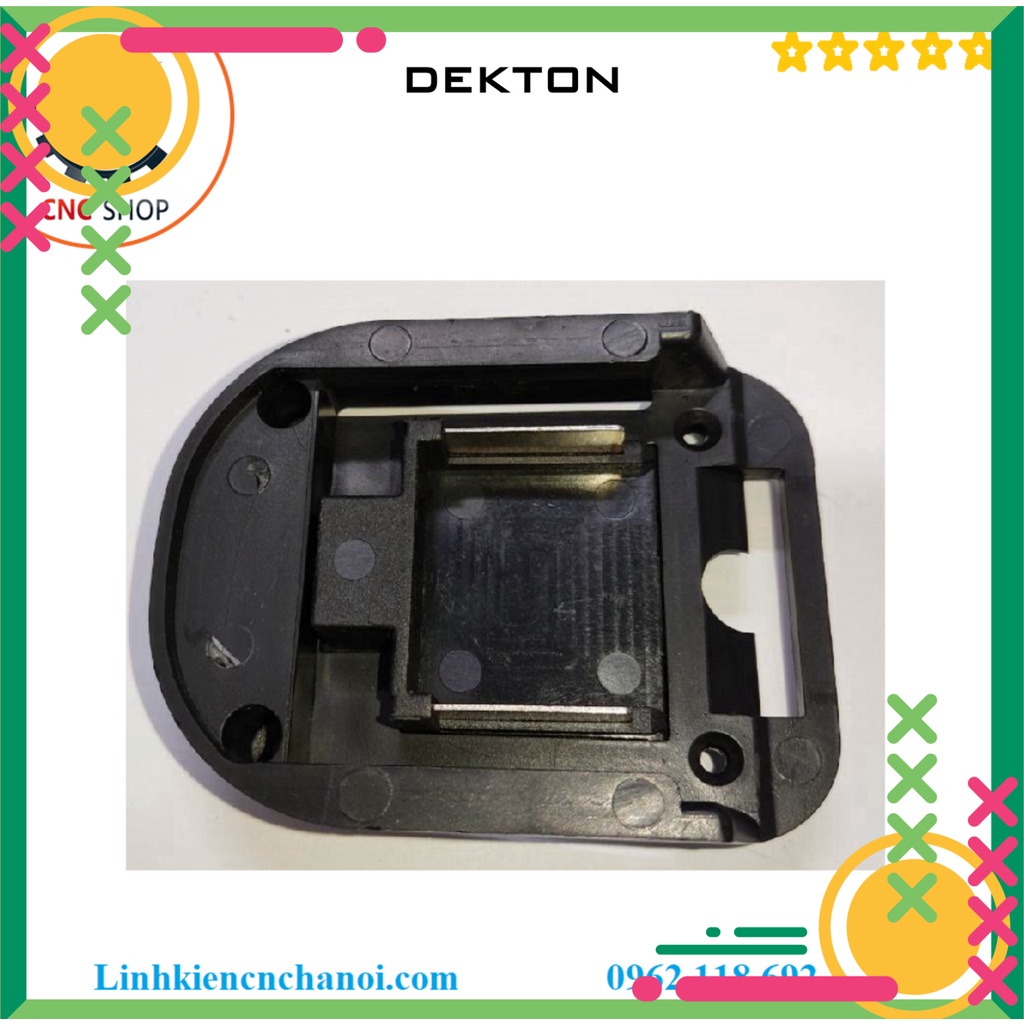 DEKTON PHỤ KIỆN ĐẾ PIN CHO CHÂN PHỔ THÔNG 4CM