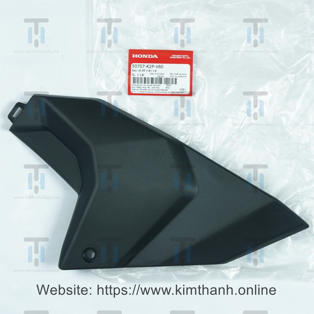Cốp bình Winner X 2021 Honda VN _ 50607K2PV60, 50707K2PV60