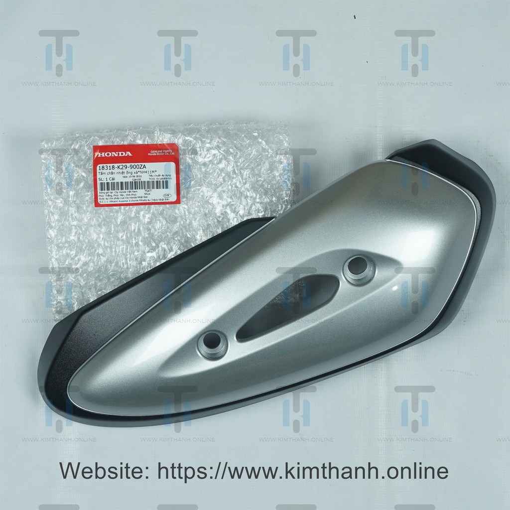 Bas pô bạc SH Mode 2013 Honda VN _ 18318K29900ZA