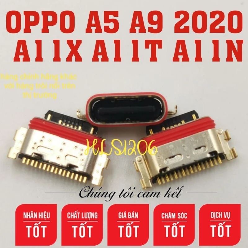 Chân sạc Oppo A5 2020/A9 2020/A11X hàn main