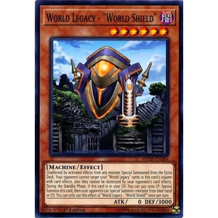 World Legacy - "World Shield"-MP18-EN184 Common 1st Edition