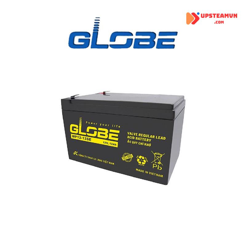 Ắc Quy GLOBE 12V 12Ah WP12-12SE - Cho Xe Điện (Chính Hãng)