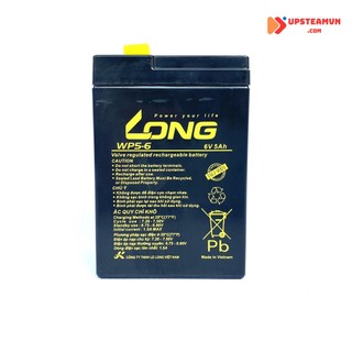 Ắc Quy LONG 6V 5Ah WP5-6 -  Cho UPS