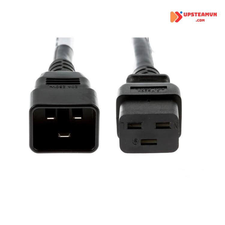 Dây nguồn chuẩn C19-C20 cho máy Sever, UPS, PDU chính hãng APC -  RENEW