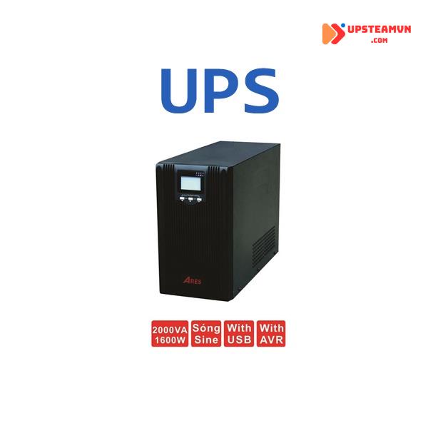 Bộ lưu điện Line Interactive ARES AR620 (2000VA - 1600W) - Có Pin -  RENEW