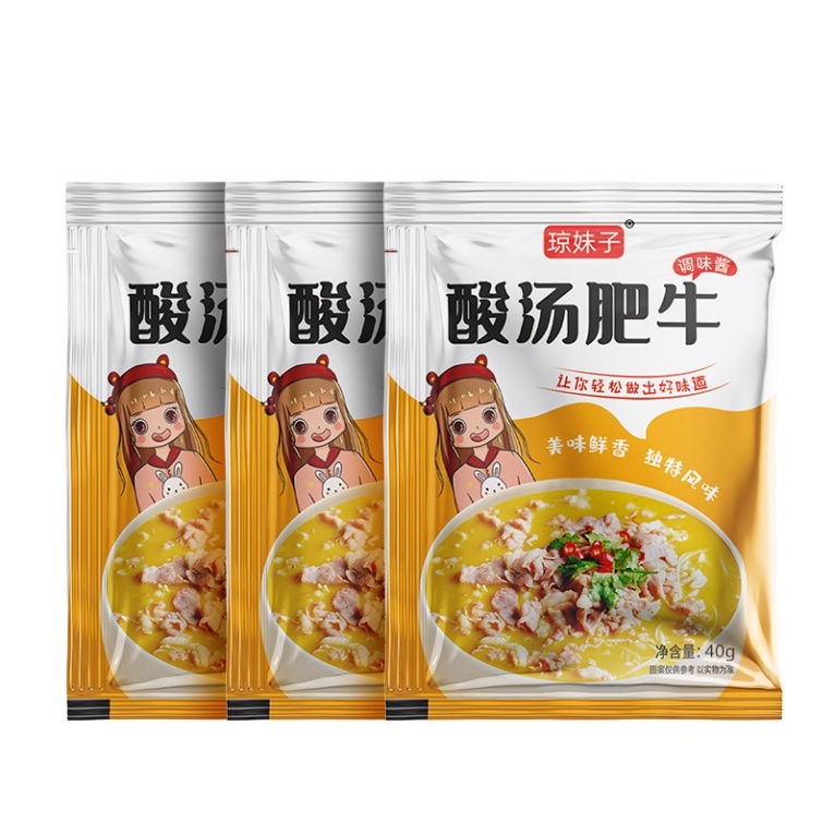 Sốt nấu canh chua thịt bò, sốt cải chua, canh chua cá, Nấu nước dùng bún bò