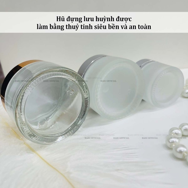 Hủ đựng luu huynh có nắp đậy 10g/20g/30g