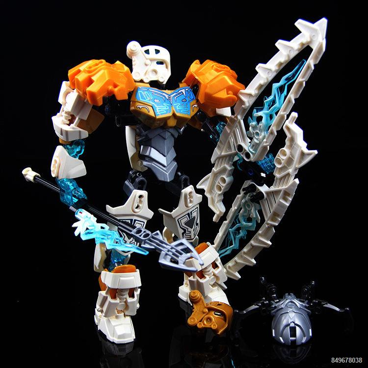 Khối Xây Dựng Nhà Máy Siêu Anh Hùng Chiến Tranh Giữa Các Vì Sao Bionicle Giáp Chiến Binh Đồ Chơi Robot