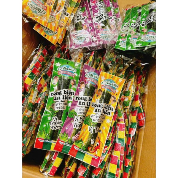 Rong Biển Ăn Liền Sấy Giòn Aladdin