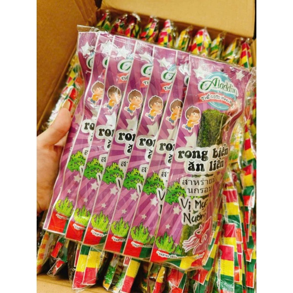Rong Biển Ăn Liền Sấy Giòn Aladdin