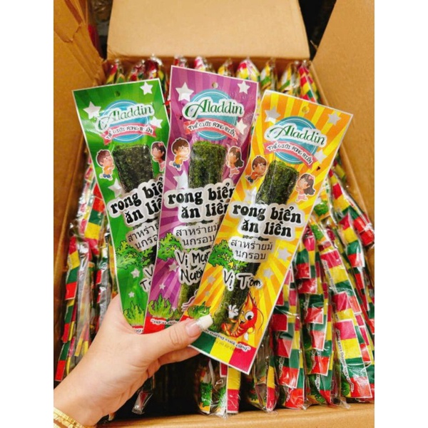 Rong Biển Ăn Liền Sấy Giòn Aladdin