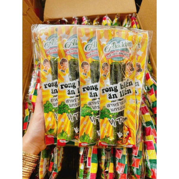 Rong Biển Ăn Liền Sấy Giòn Aladdin