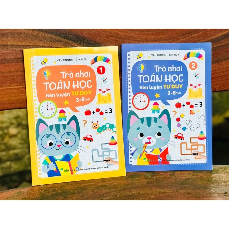 Sách- Trò Chơi Toán Học - Rèn Luyện Tư Duy Dành Cho Bé
