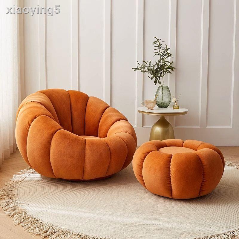 Sofa lười ghế bí ngô tatami đơn kem gió có thể nằm ngủ căn hộ nhỏ phòng ban công
