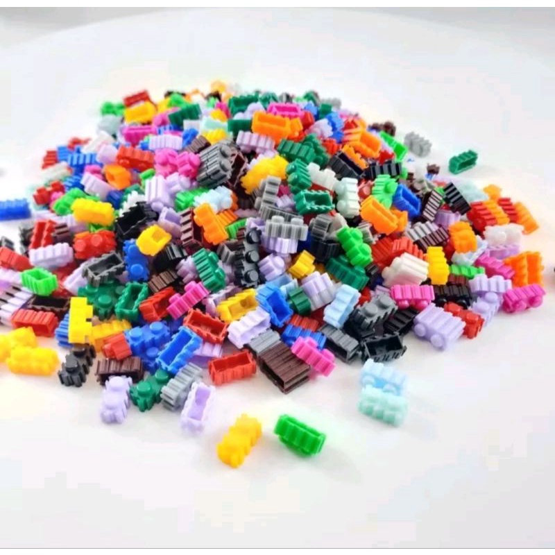 100 Hạt Lẻ Lego 2x1 cm