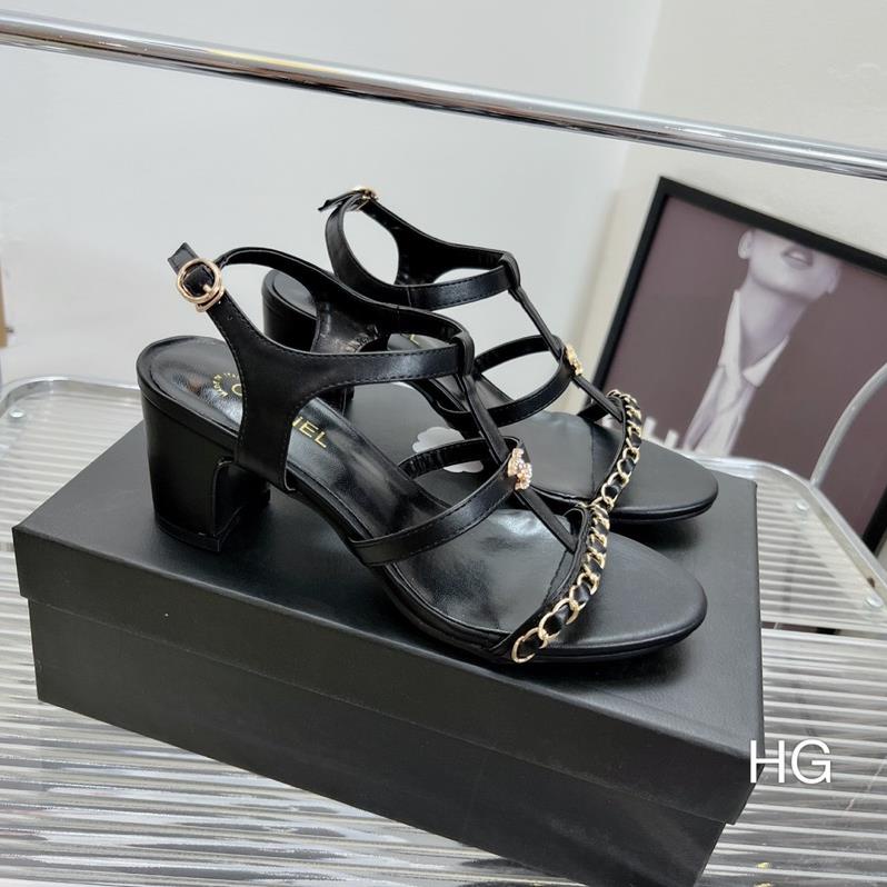 Sandal Chanh Leo bản Vip gót trụ 7p .Quai mảnh ôm chân tôn dáng. Hàng quảng châu cao cấp