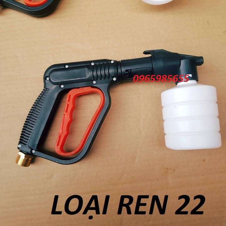 Giá rẻ nhất súng xịt rửa xe và bình tạo bọt tuyết cho máy rửa xe áp lực cao, máy xịt rửa cao áp, máy rửa xe gia đình (Re