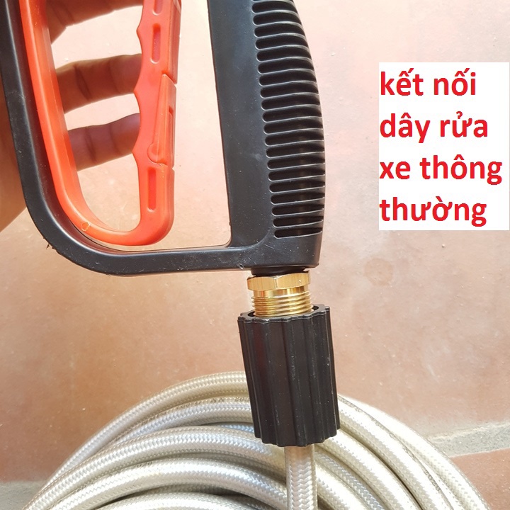 Giá rẻ nhất súng xịt rửa xe và bình tạo bọt tuyết cho máy rửa xe áp lực cao, máy xịt rửa cao áp, máy rửa xe gia đình (Re