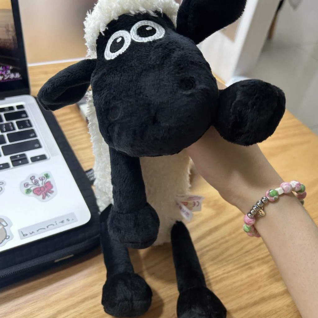 Shaun Túi Đựng Bút Bằng Vải Bông Mềm Hình Động Vật Dễ Thương 8.22