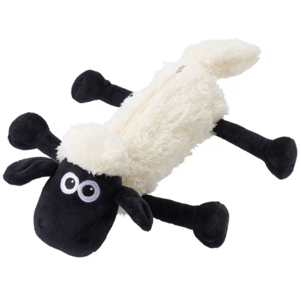 Shaun Túi Đựng Bút Bằng Vải Bông Mềm Hình Động Vật Dễ Thương 8.22