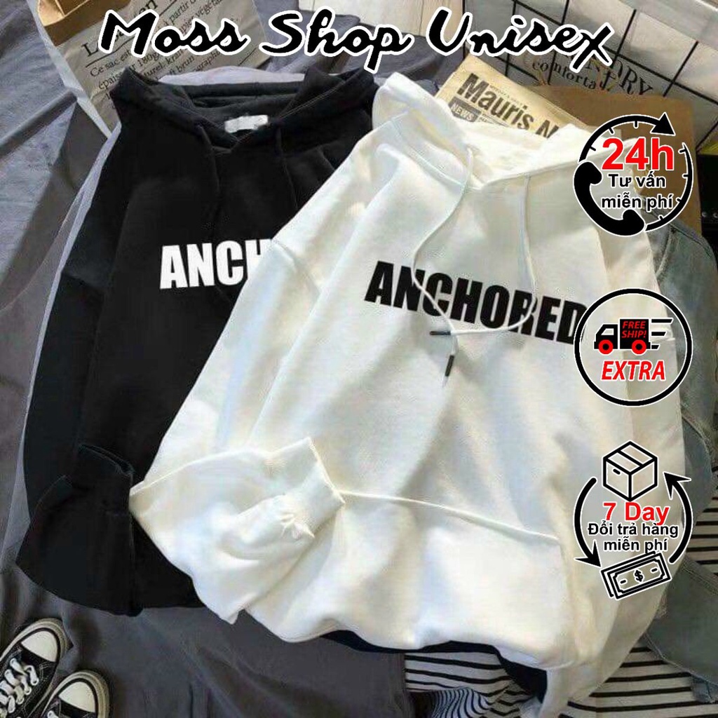 Áo hoodie in Anchored MOSSSHOPUNISEX