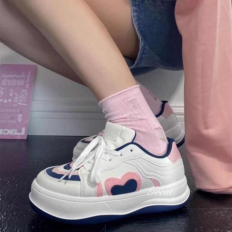 Giày Mũi Tròn Đế Dày Thời Trang Mùa Hè 2023 Phong Cách Mới Cho Nữ