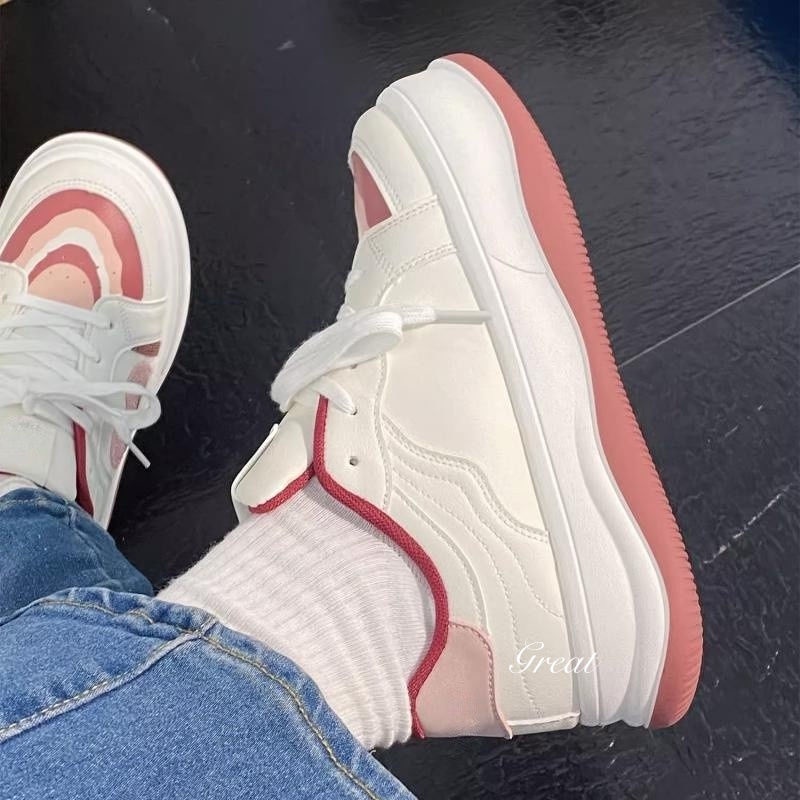 Giày Mũi Tròn Đế Dày Thời Trang Mùa Hè 2023 Phong Cách Mới Cho Nữ