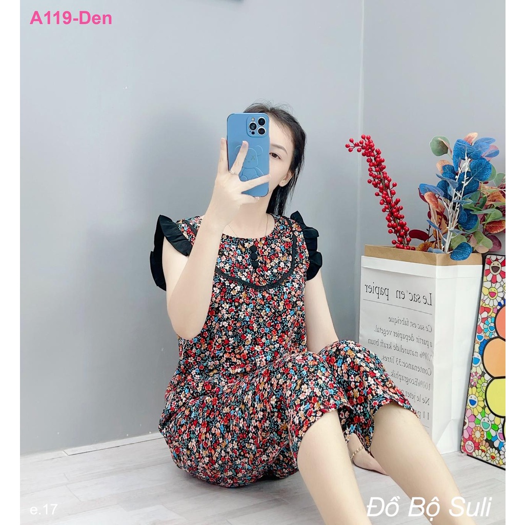 Bộ 9 Tấc Lụa Mango A119 - Đồ Bộ Suli