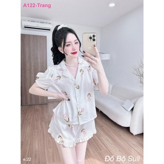 Bộ Đùi Pijama Lụa Latin A122 - Đồ Bộ Suli