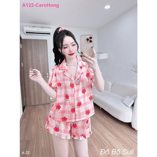 Bộ Đùi Pijama Lụa Latin A122 - Đồ Bộ Suli